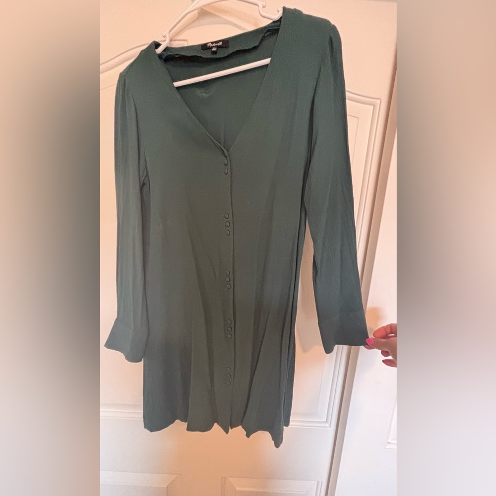 Madewell Emerald Dress